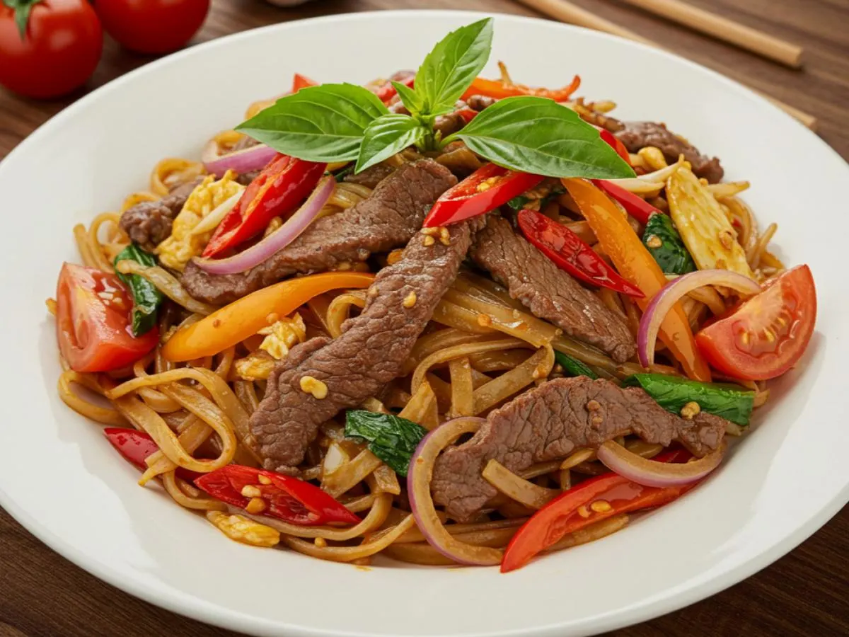 Drunken Noodle with Beef
