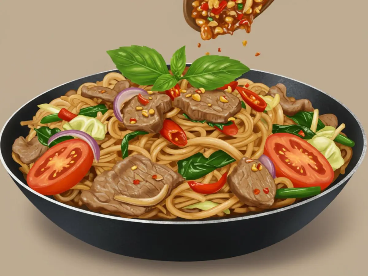 Drunken Noodle with Pork