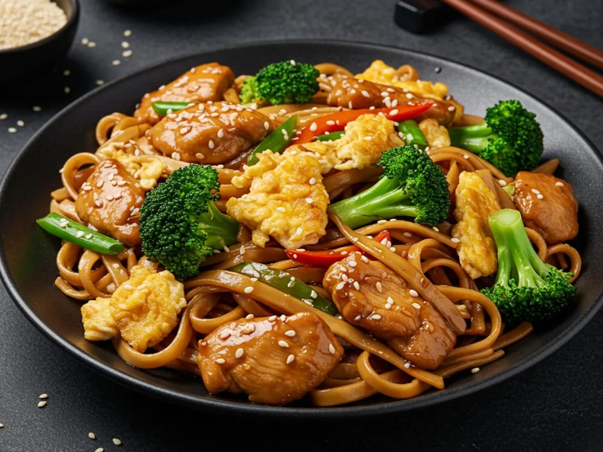 Chicken Pad See-Ew
