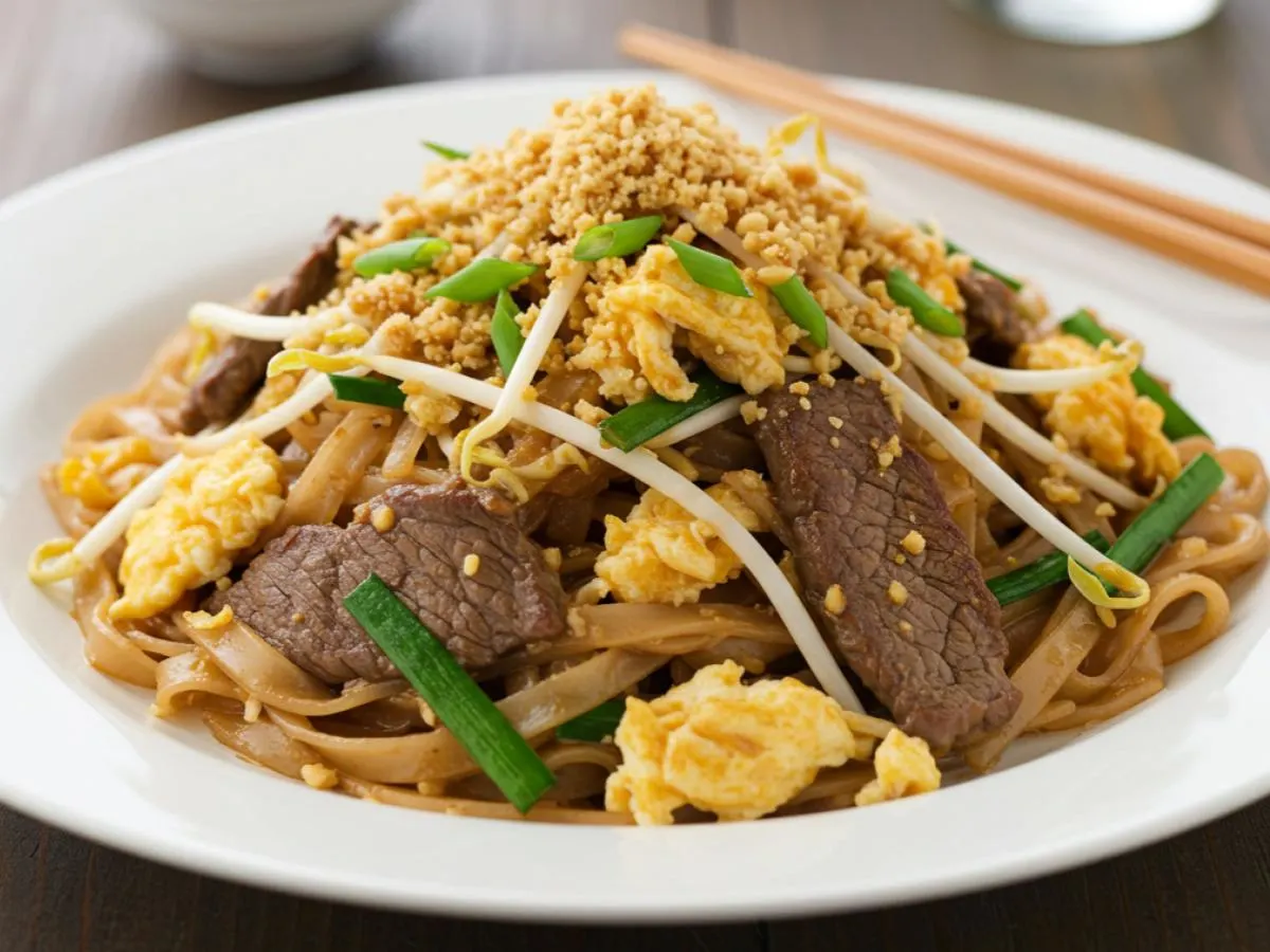 Beef Pad Thai
