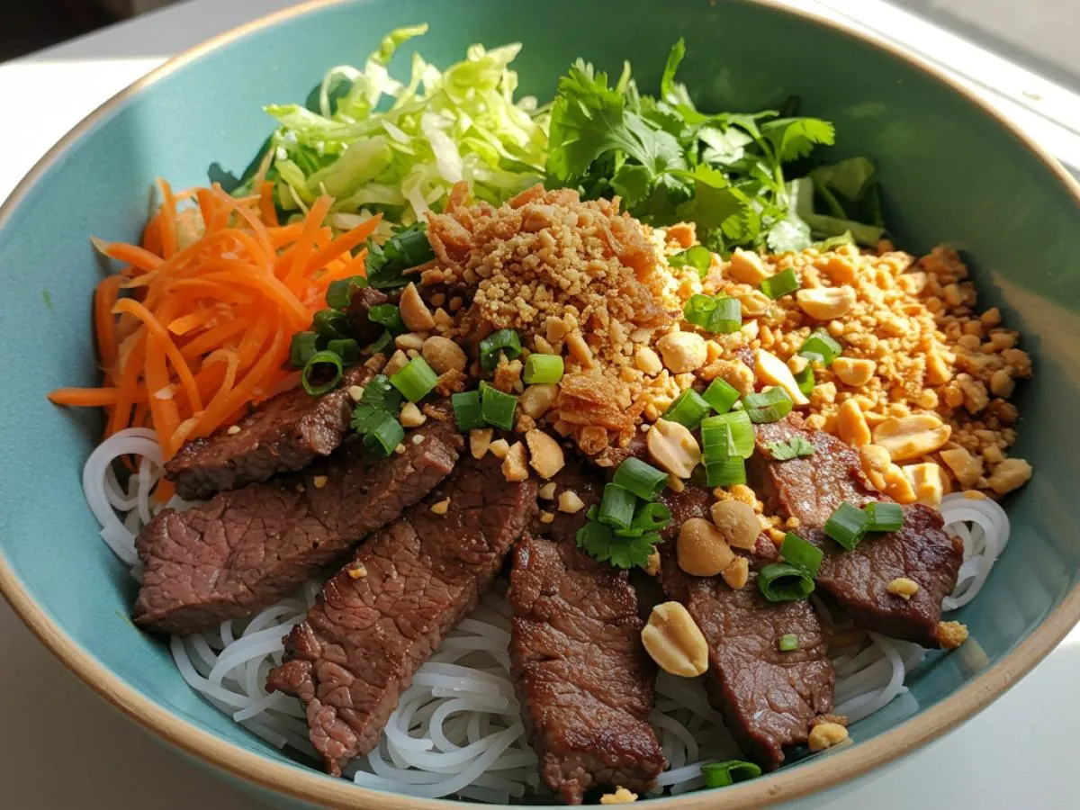 Beef Vermicelli Bowl Beef Vermicelli Bowl