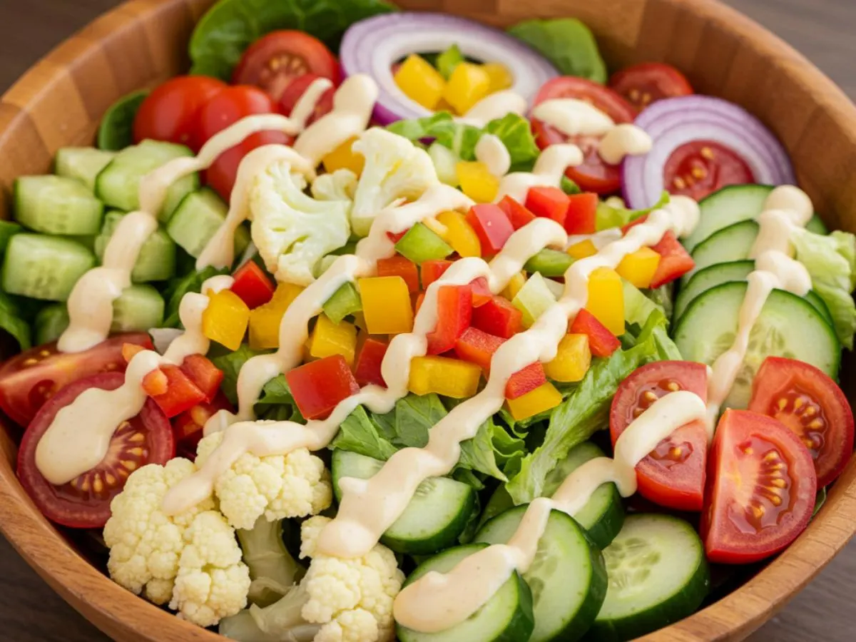 Classic Salad with Cauliflower Classic Salad with Cauliflower