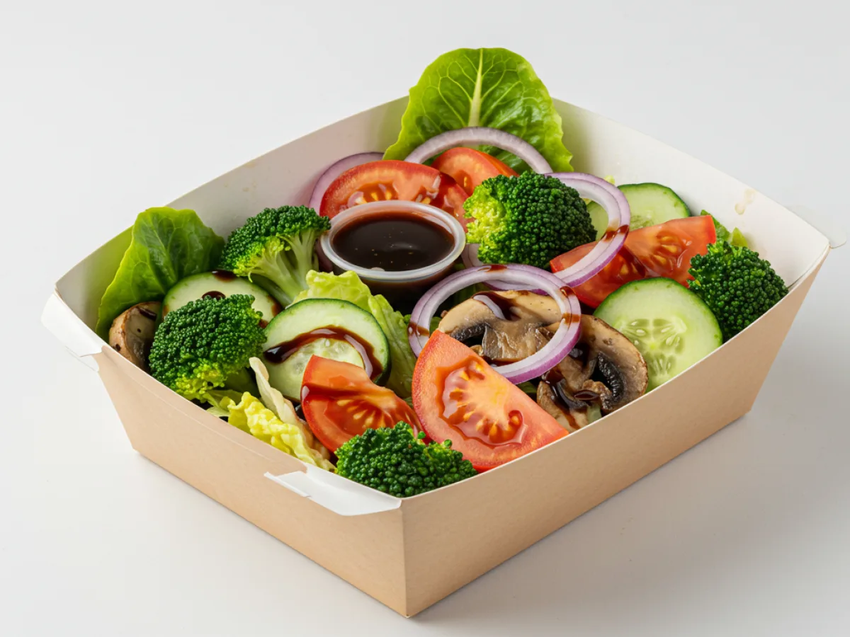 Garden Salad with Mushroom (Allergen Free) Garden Salad with Mushroom (Allergen Free)