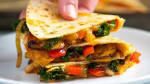 Veggie Black Bean Quesadilla (Vegan) Veggie Black Bean Quesadilla (Vegan)