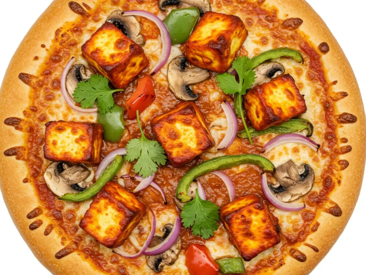 12" Paneer Tikka Pizza 12" Paneer Tikka Pizza
