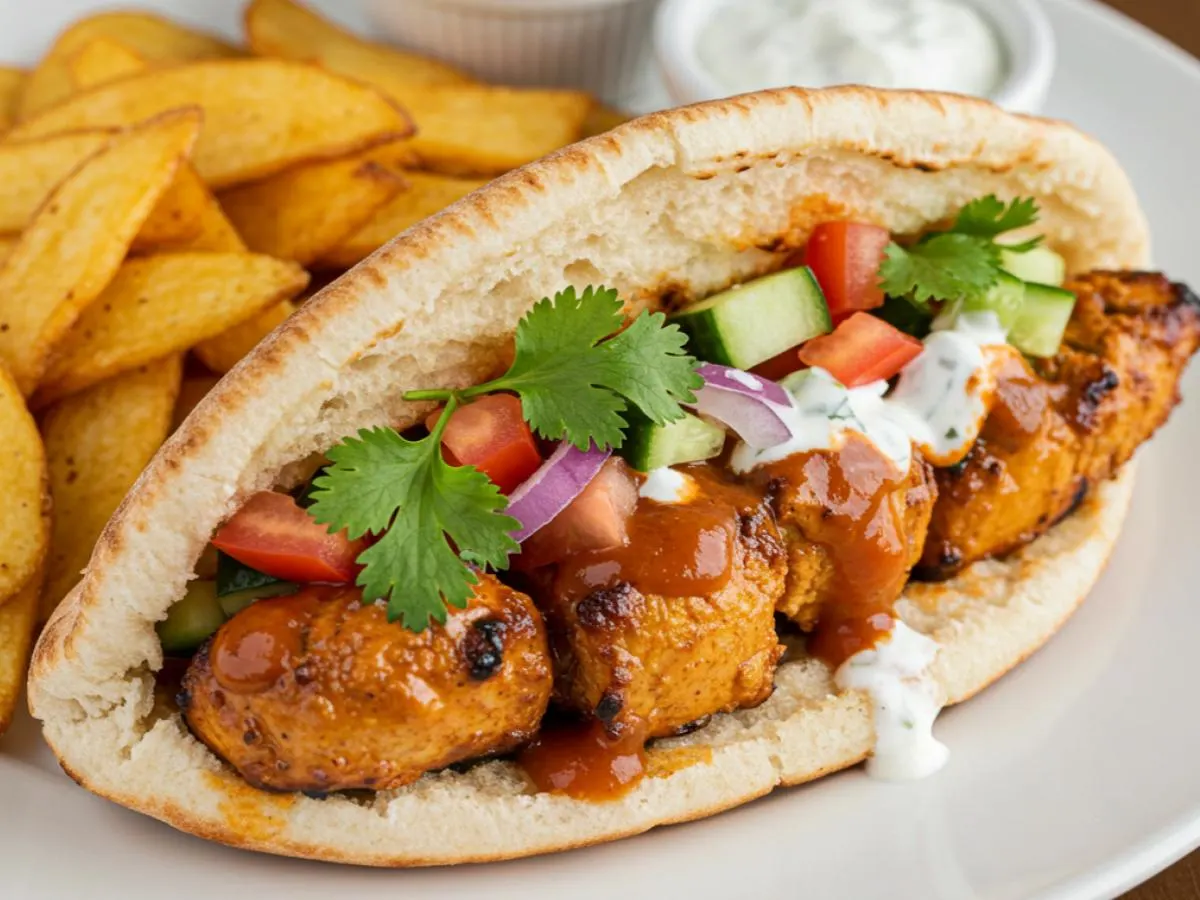 Chicken Tikka Gyro Boxed Meal [Large]