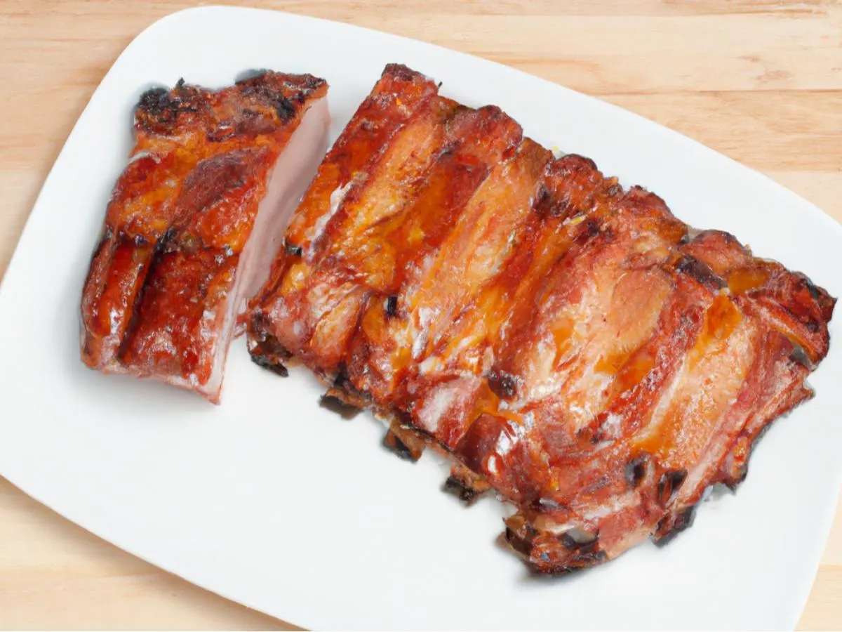 Flame Broiled Honey Glazed BBQ Pork Flame Broiled Honey Glazed BBQ Pork