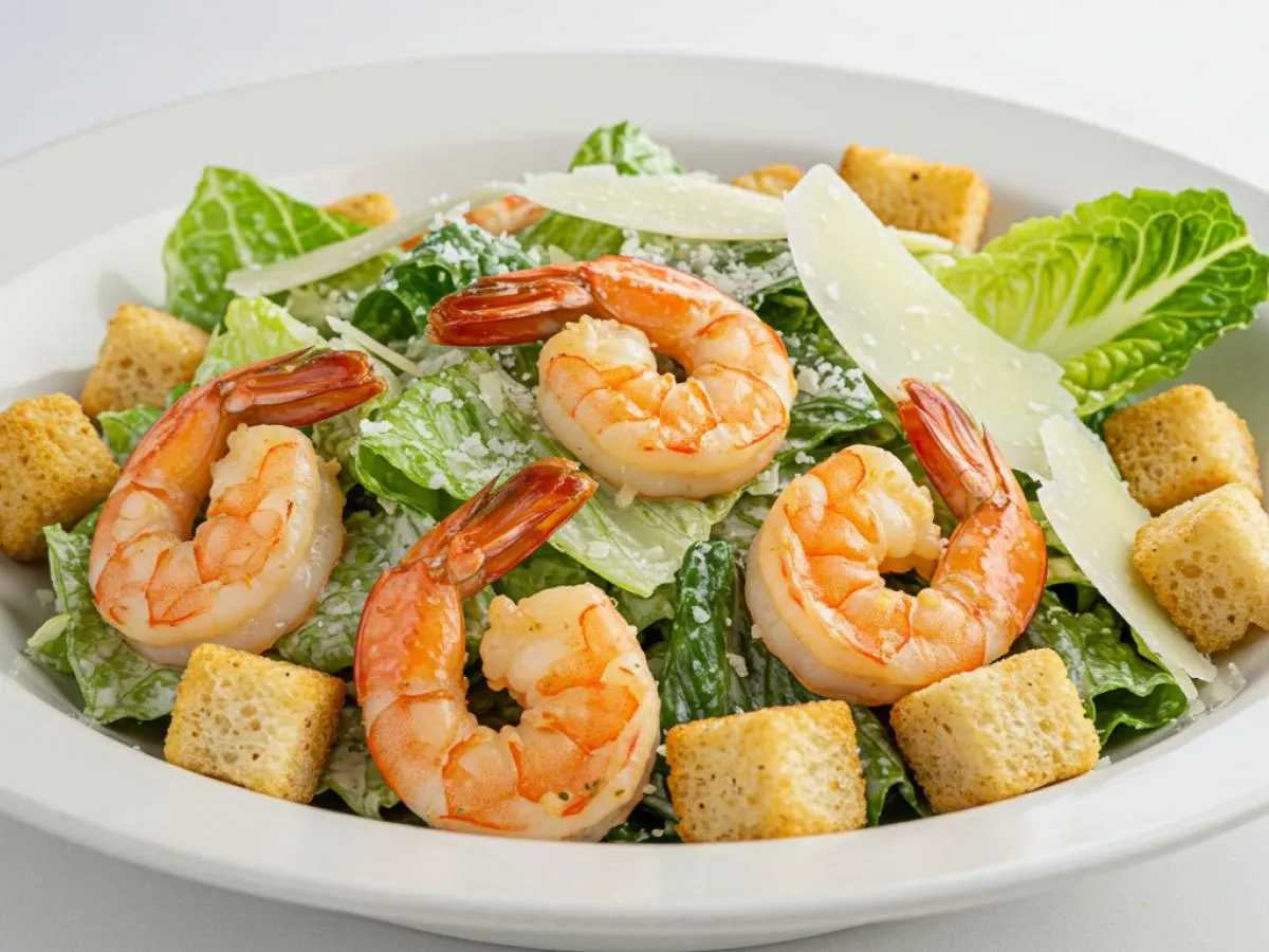 Caesar Salad with Shrimp Caesar Salad with Shrimp