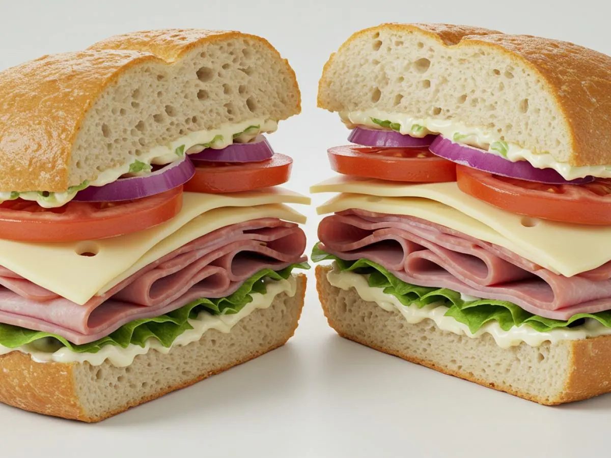 Classic Black Forest Ham Sandwich with Yukon Sourdough Classic Black Forest Ham Sandwich with Yukon Sourdough