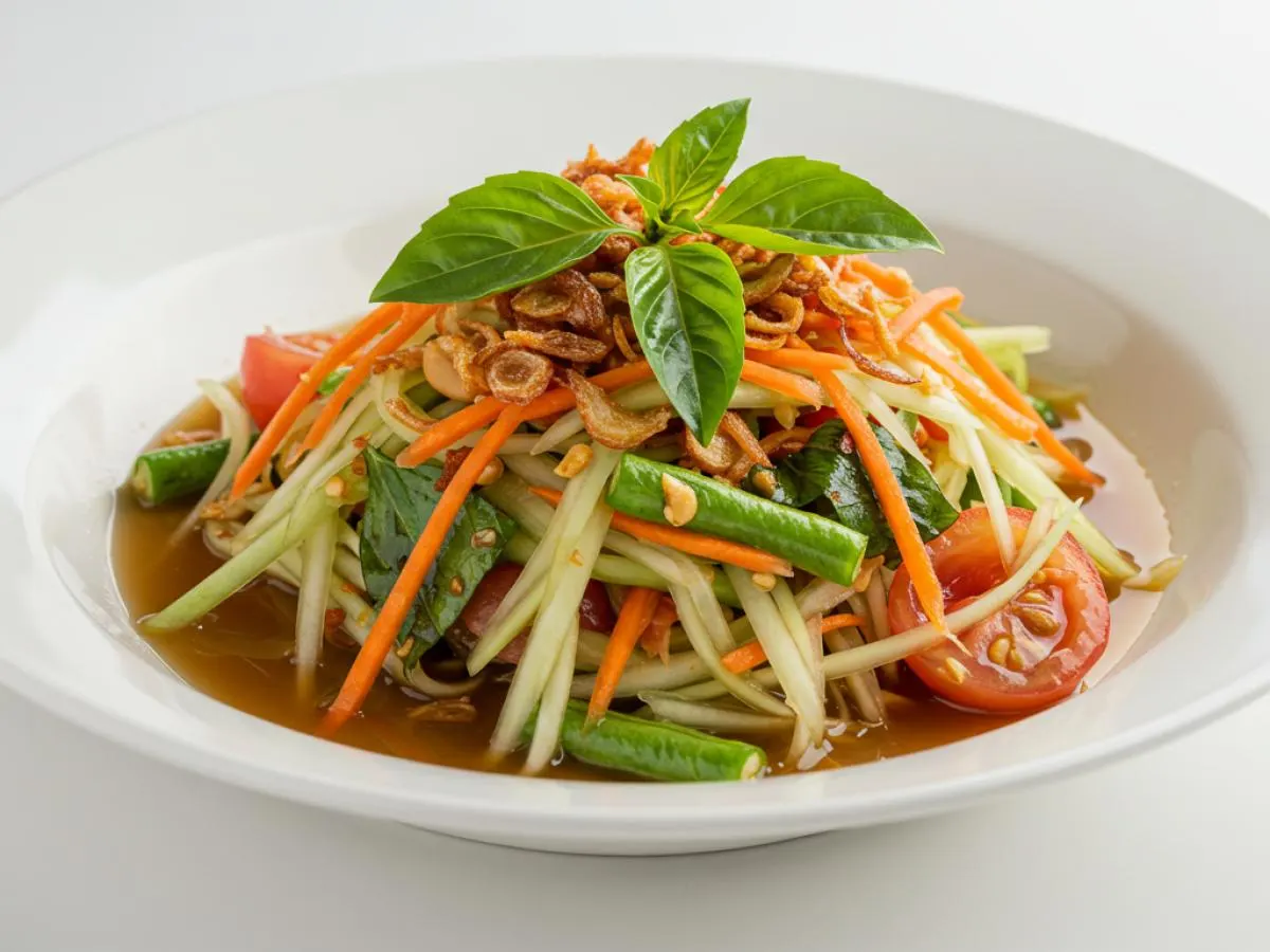 Nut-Free Green Papaya Salad Nut-Free Green Papaya Salad