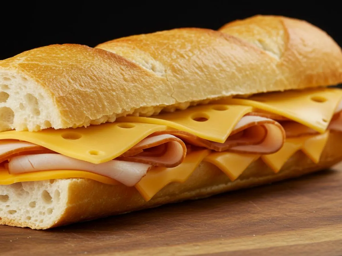 Turkey and Cheddar Sandwich (NO TOPPINGS) Turkey and Cheddar Sandwich (NO TOPPINGS)