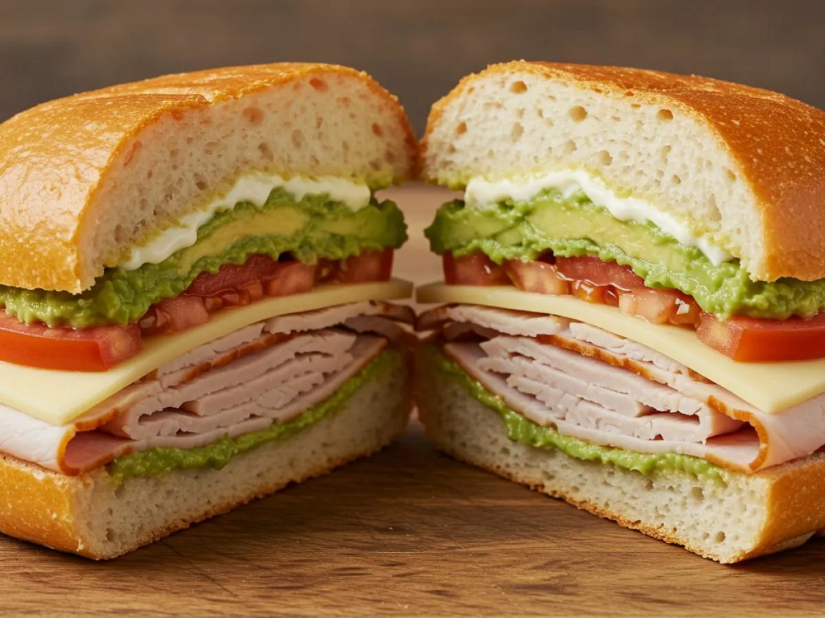 Best Turkey Sandwich with Salad [16oz]