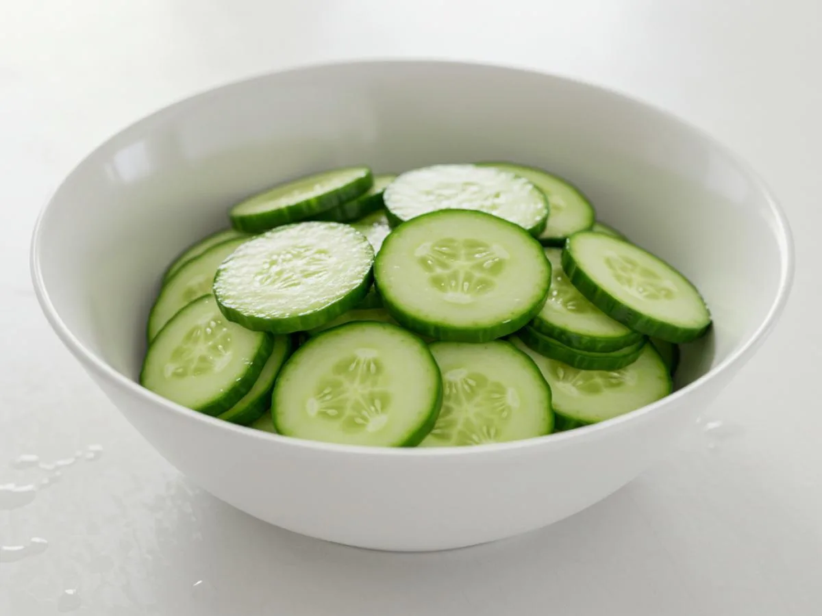 Sliced Cucumbers Sliced Cucumbers