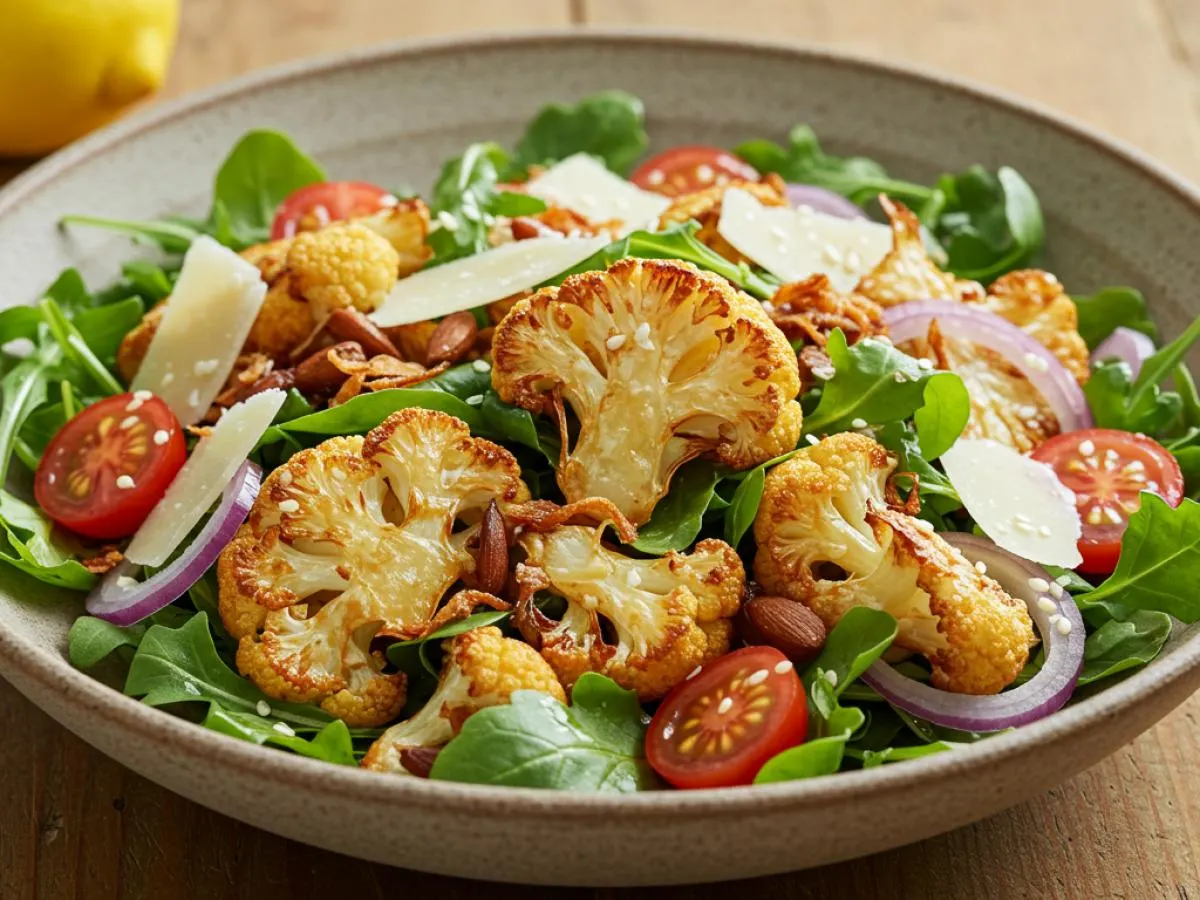 Roasted Cauliflower Salad
