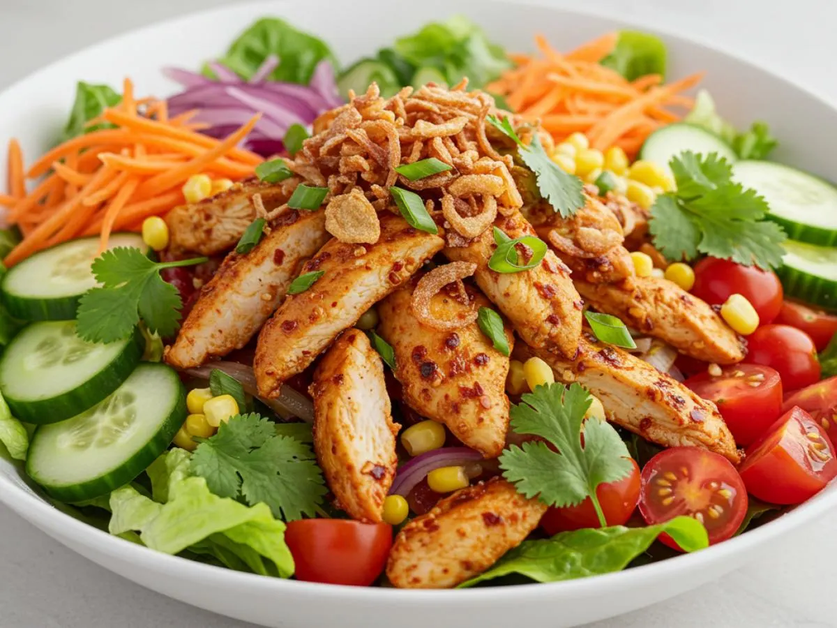 Chili Spiced Chicken Salad