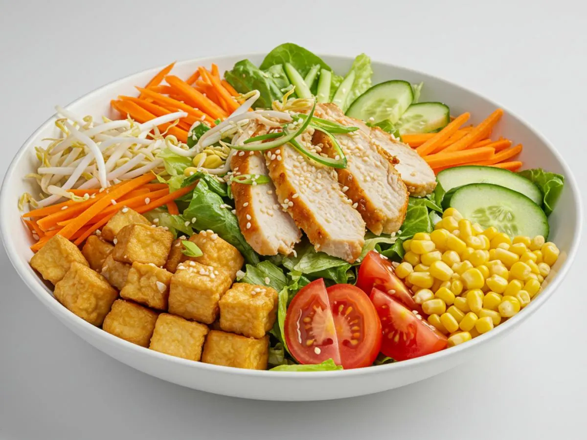 Lemongrass Chicken Salad