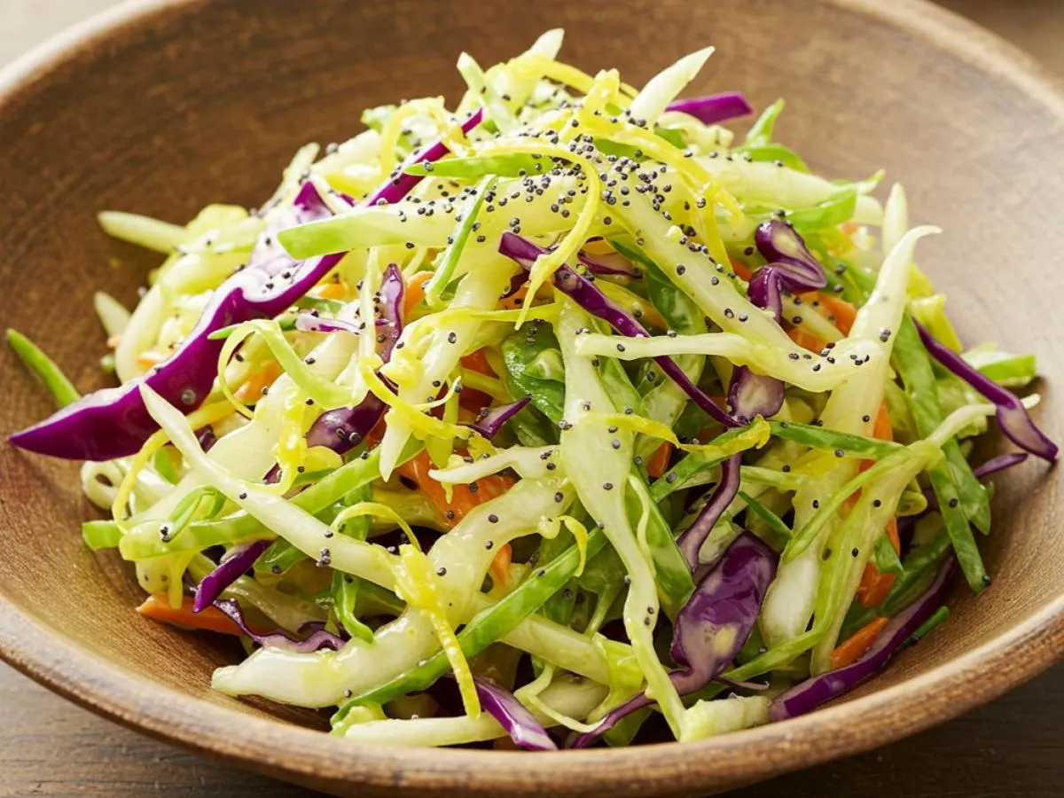 Lemon Poppy Slaw Lemon Poppy Slaw