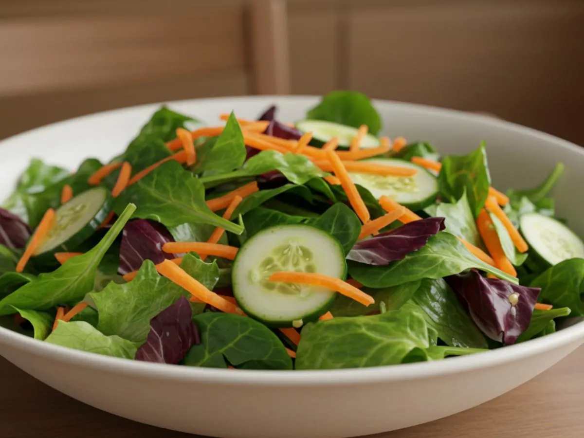 Mixed Green Side Salad Mixed Green Side Salad