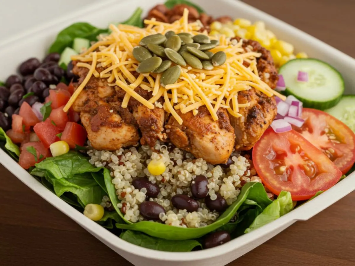 Southwest Salad with Hard Boiled Eggs Southwest Salad with Hard Boiled Eggs