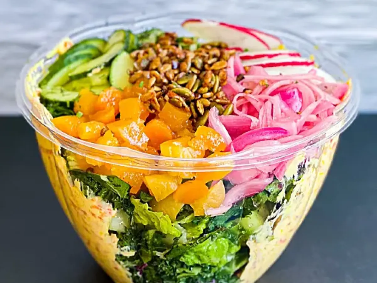 Vegetarian Glow Salad