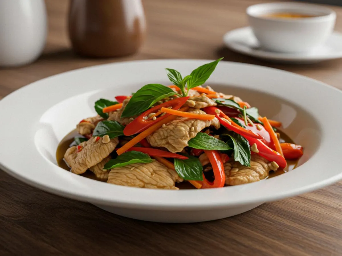 Thai Basil Chicken Thai Basil Chicken