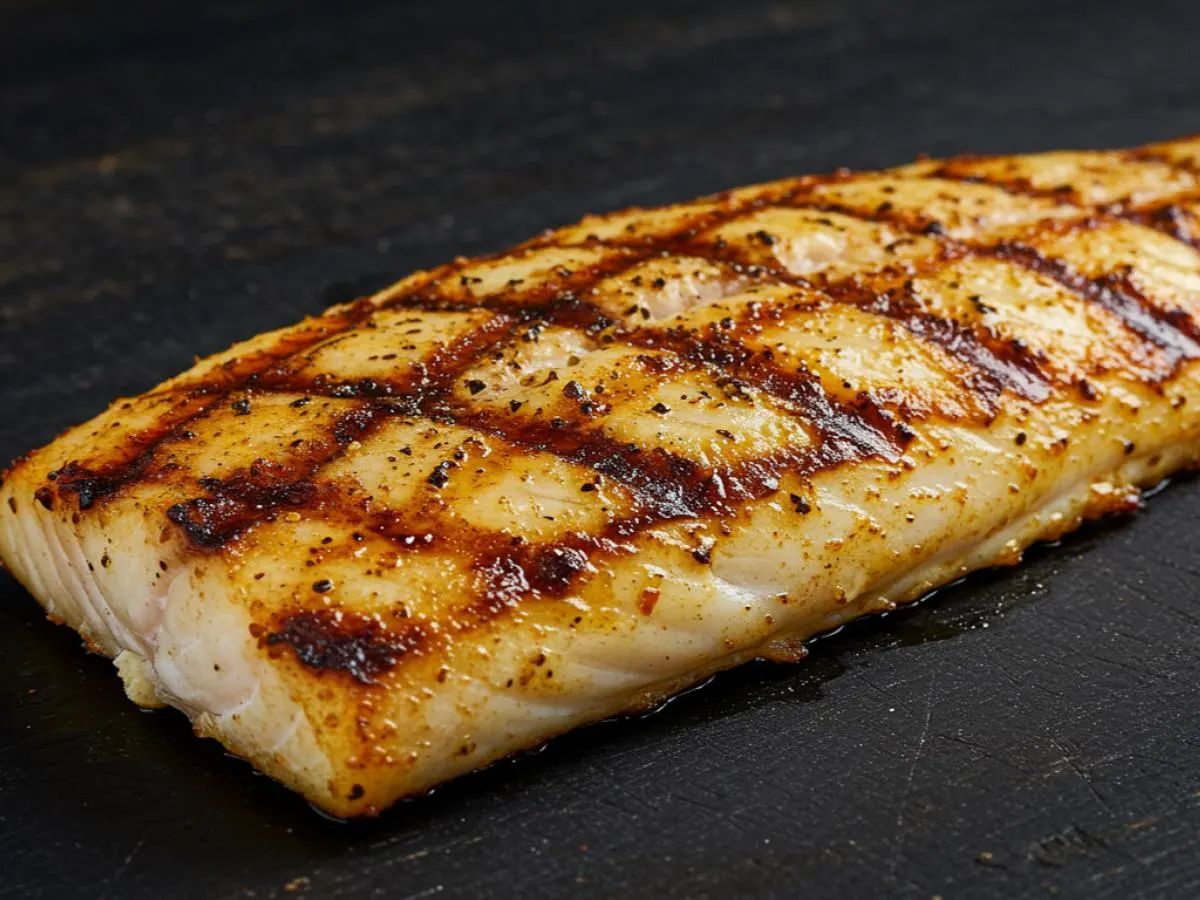 Grilled Creole Whitefish Filet Grilled Creole Whitefish Filet