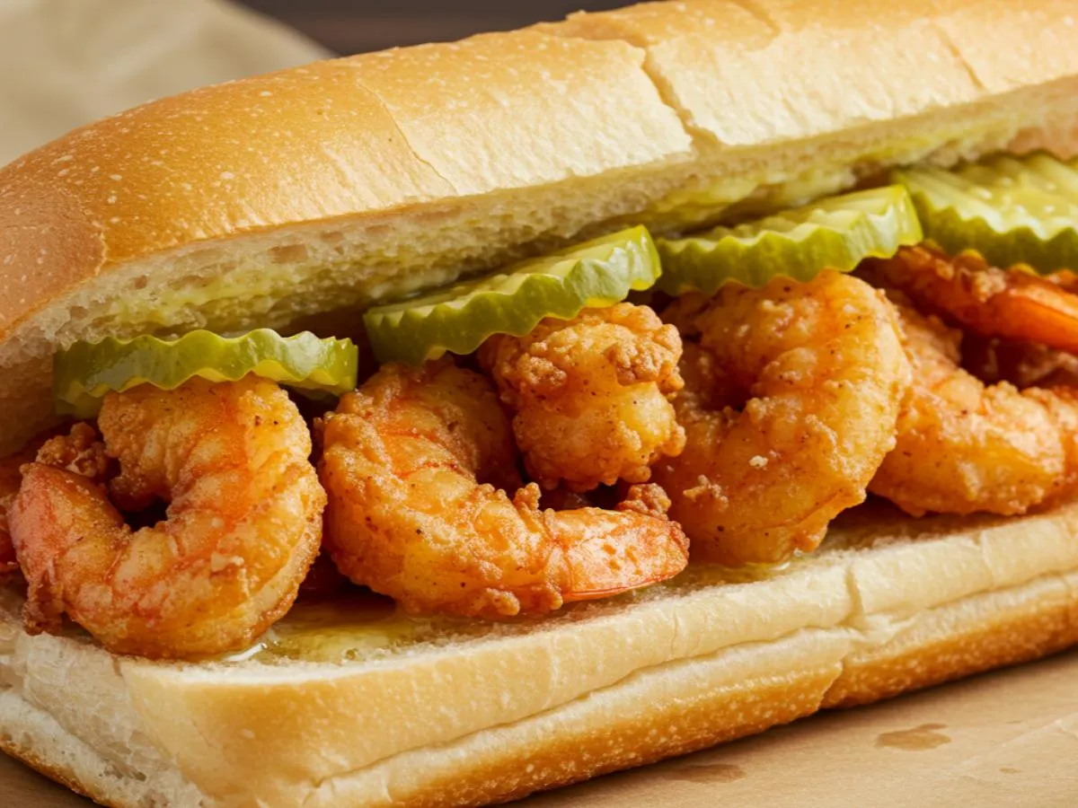 Fried Shrimp Po Boy Fried Shrimp Po Boy