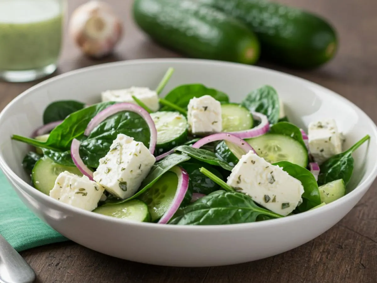 Spinach & Feta Salad Spinach & Feta Salad