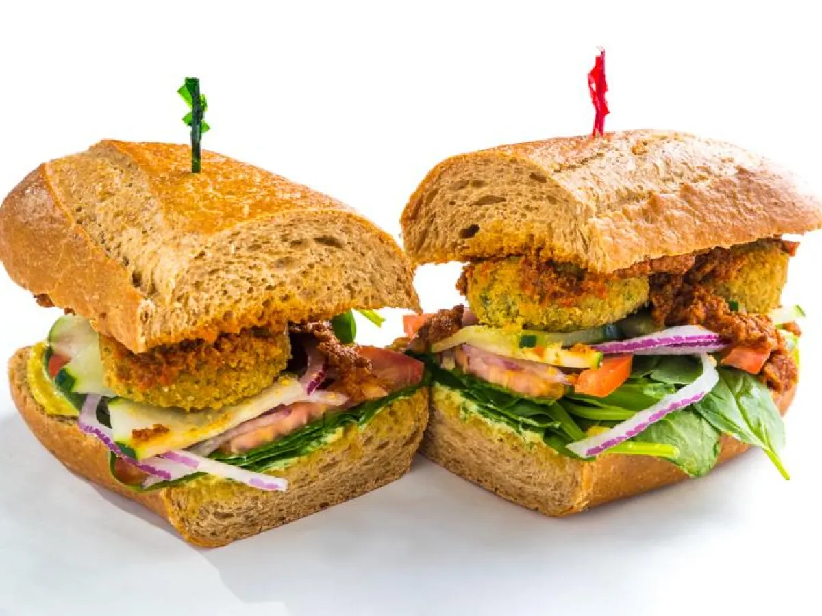 Don's Delhi Veggie Sandwich