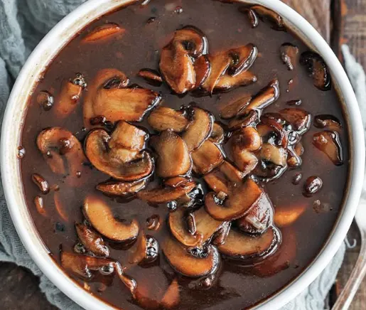 Mushroom Demi Glace
