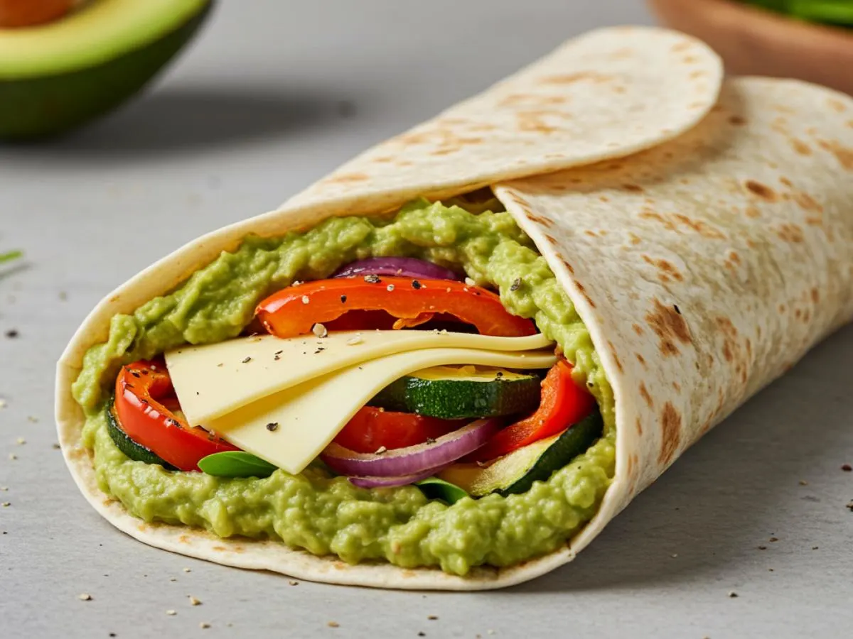 Kick-hass with Vegan Cheese Wrap