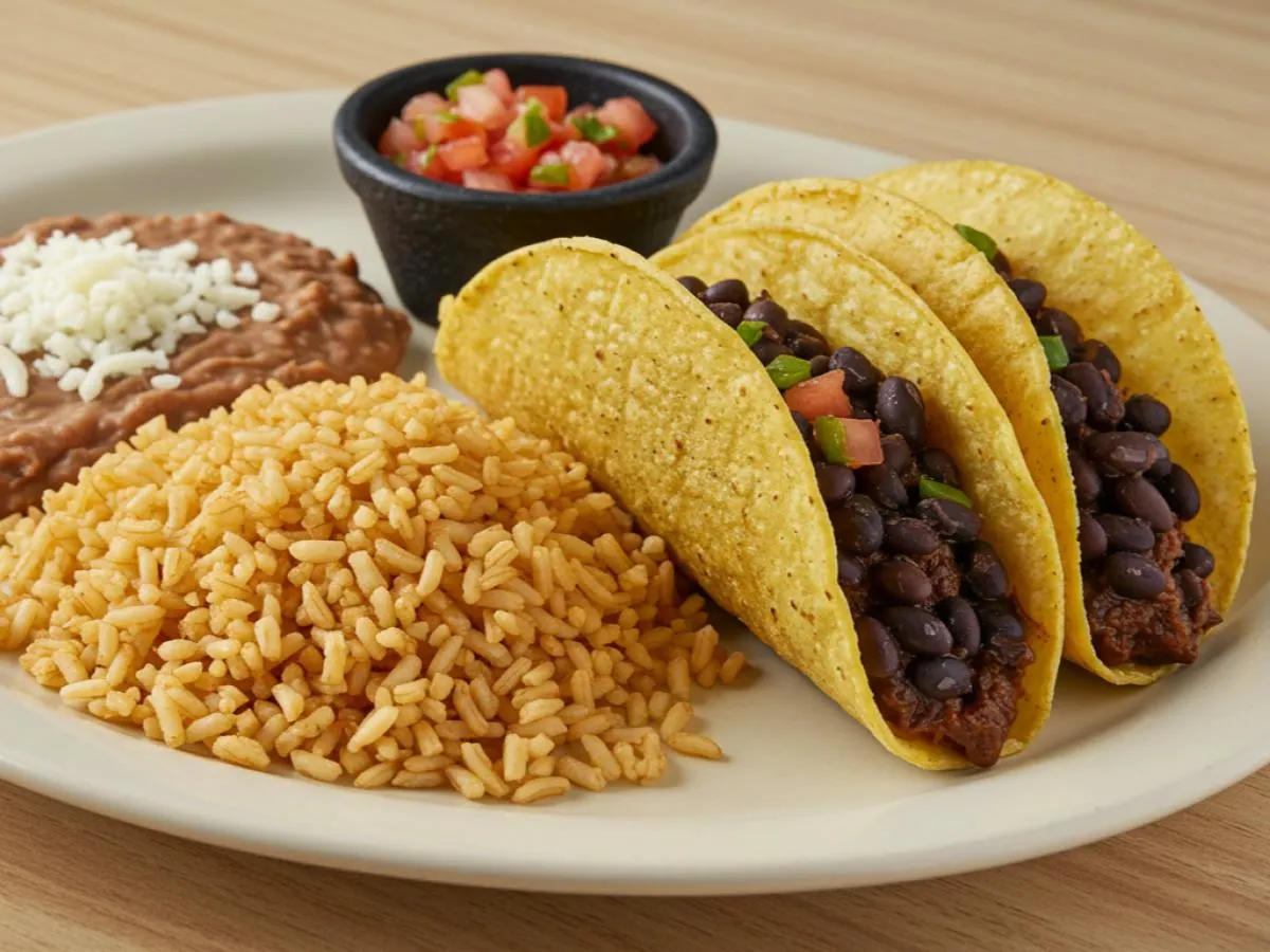 Gluten Free Vegan Black Bean Tacos Box