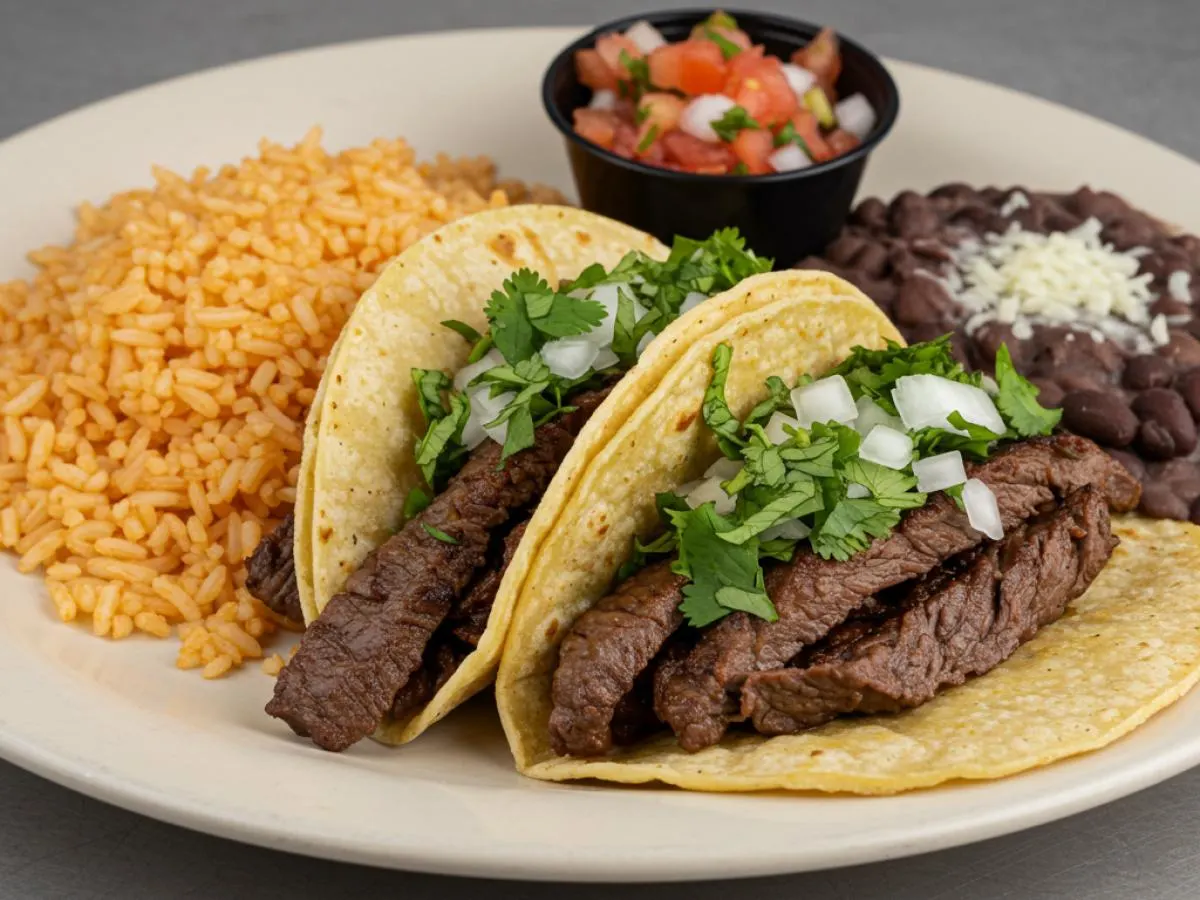 Steak Taco Boxed Meal