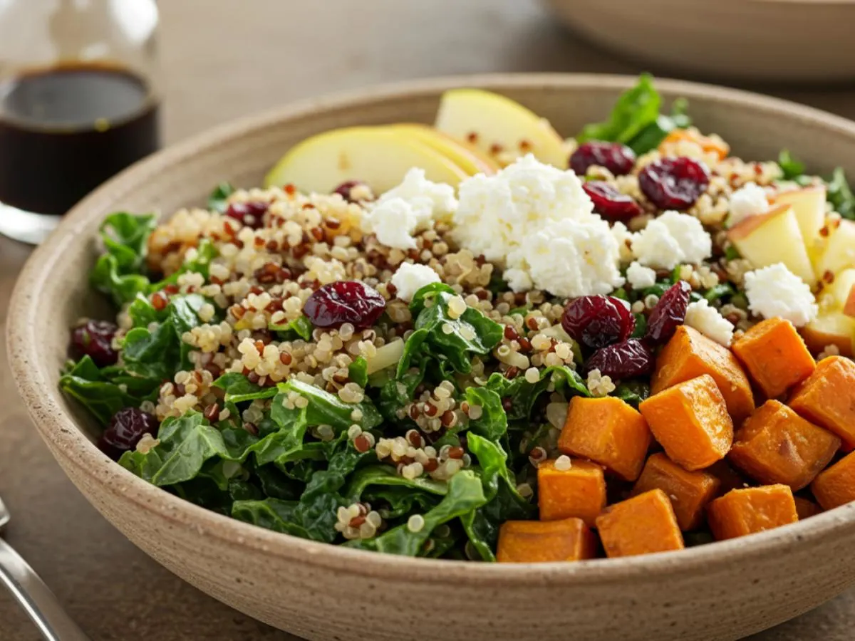 Vegetarian Harvest Bowl Salad [No Chicken]