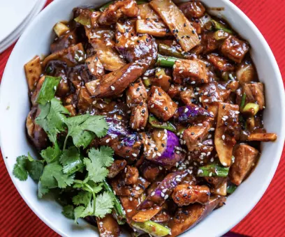 Spicy Szechuan Eggplant Spicy Szechuan Eggplant