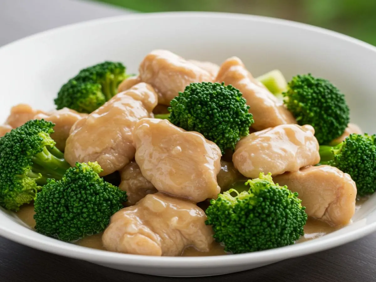 Gluten Free Broccoli Chicken In White Sauce Gluten Free Broccoli Chicken In White Sauce