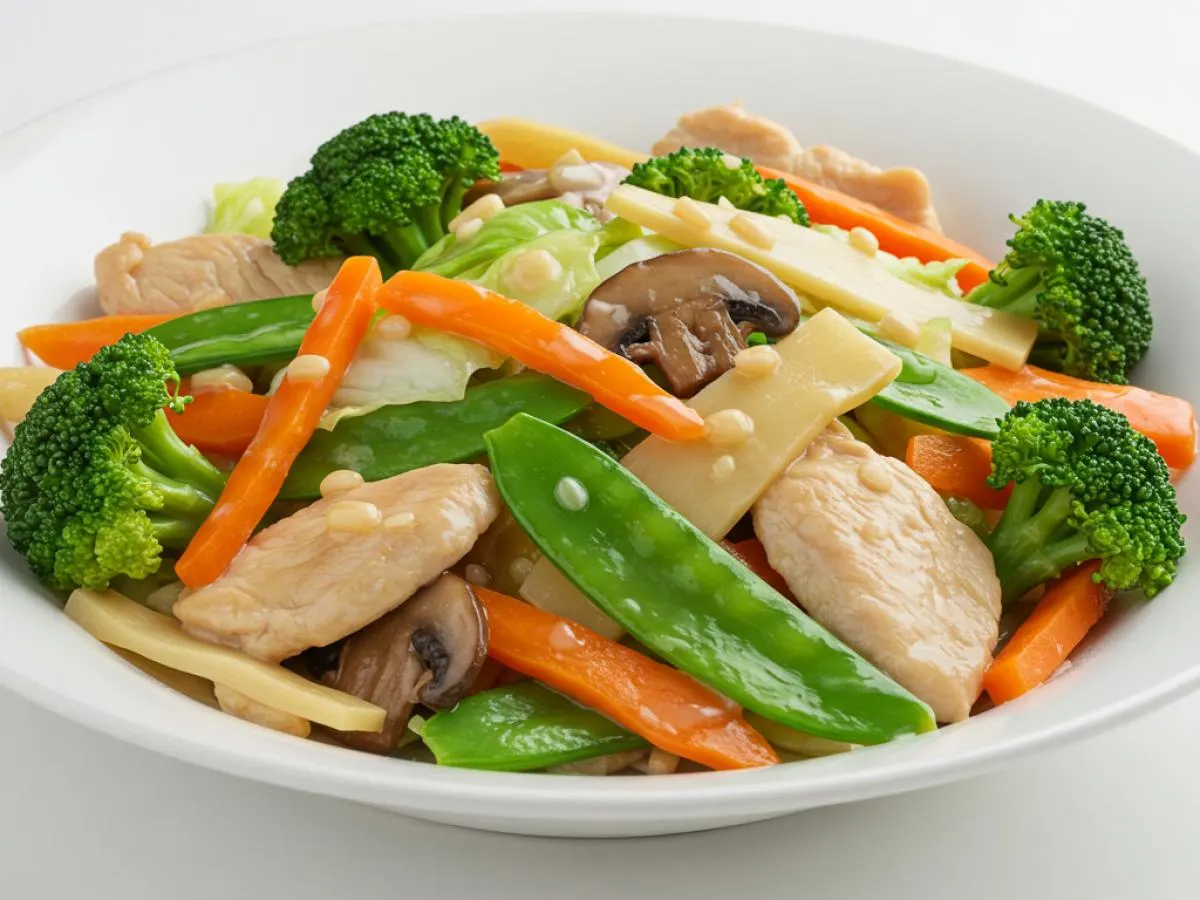 Gluten Free MooGoo Delight Chicken In White Sauce Gluten Free MooGoo Delight Chicken In White Sauce
