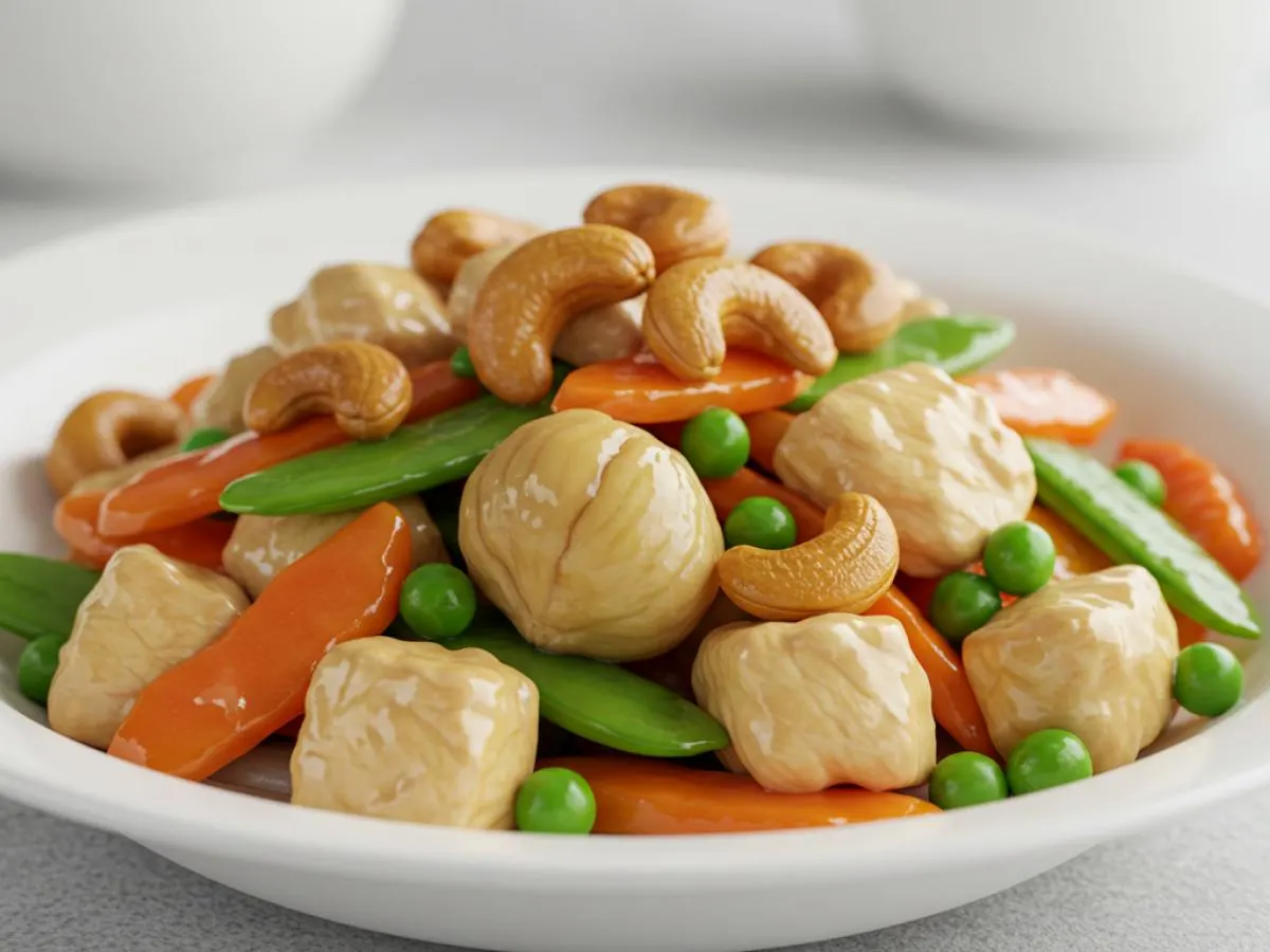 Gluten Free Cashew Chicken In White Sauce Gluten Free Cashew Chicken In White Sauce