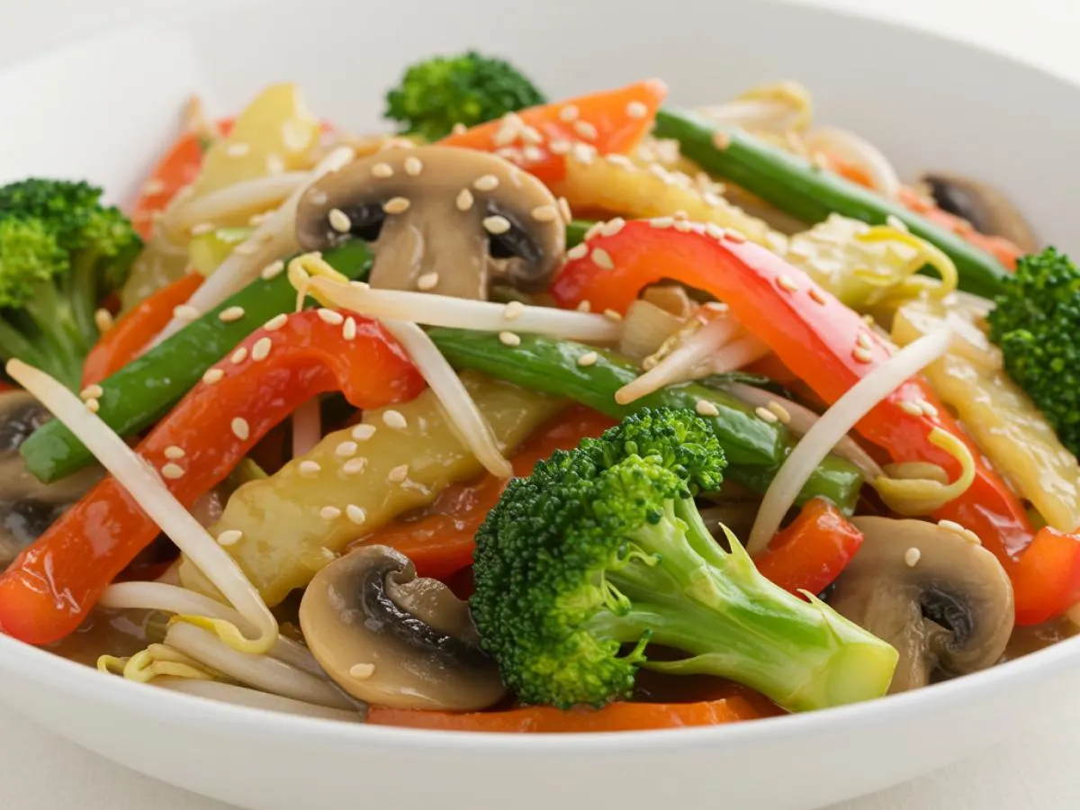 Gluten Free Buddha Delight In White Sauce Gluten Free Buddha Delight In White Sauce