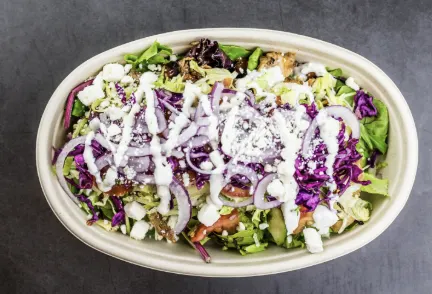 Beef Doner Salad (garlic and nightshade free) Beef Doner Salad (garlic and nightshade free)