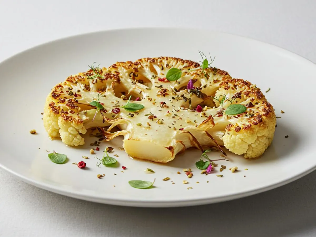 Vegan Cauliflower Steak Vegan Cauliflower Steak