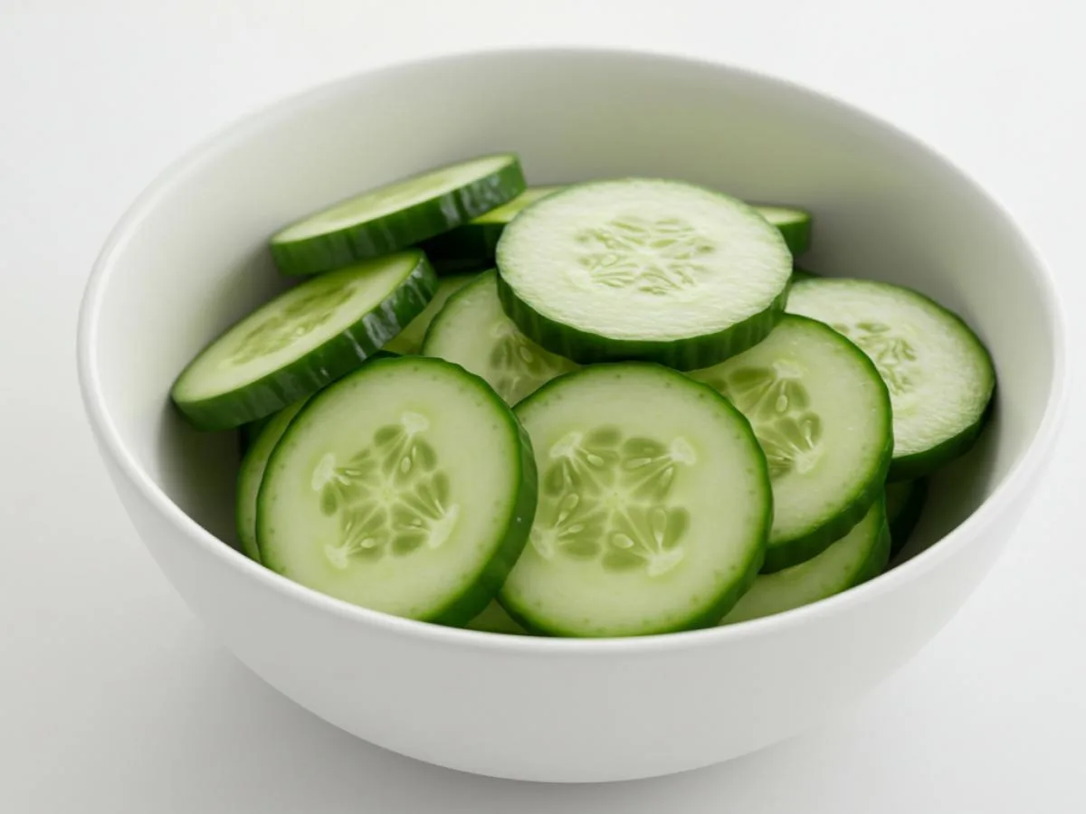 Sliced Cucumbers Sliced Cucumbers