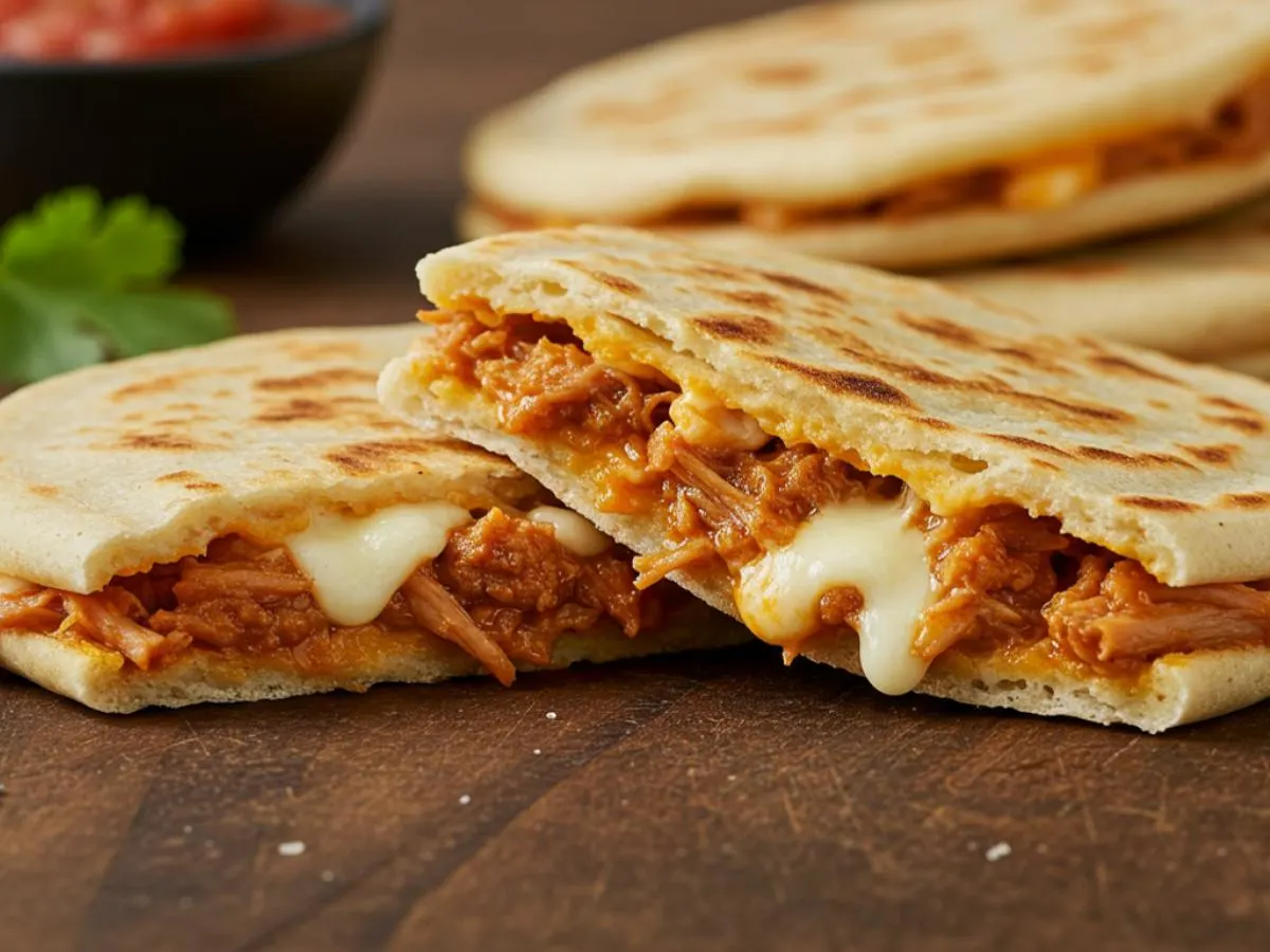 Pork and Cheese Salvadoran Pupusas