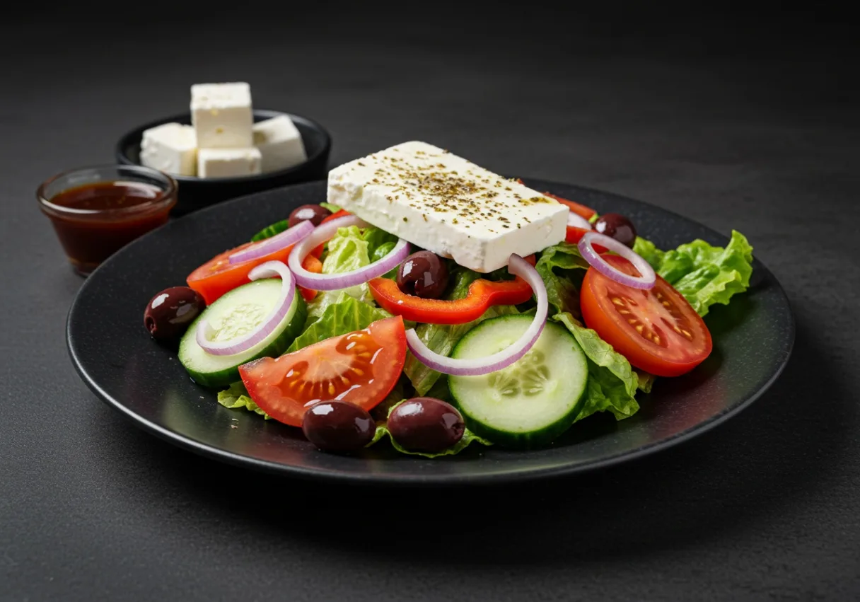 Greek Salad (Feta on Side)