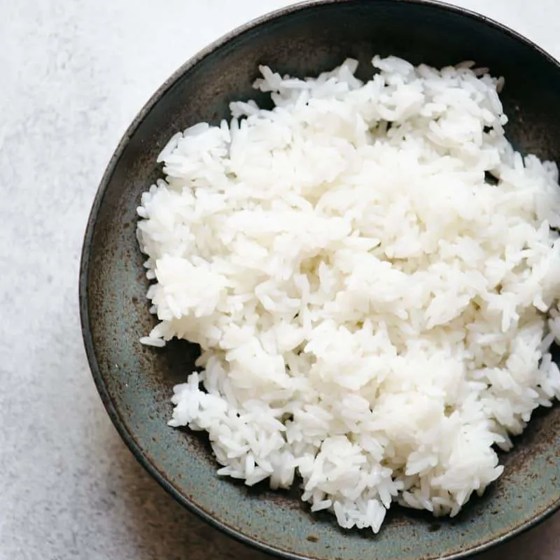 Steam White Rice (Burrito Bowl)
