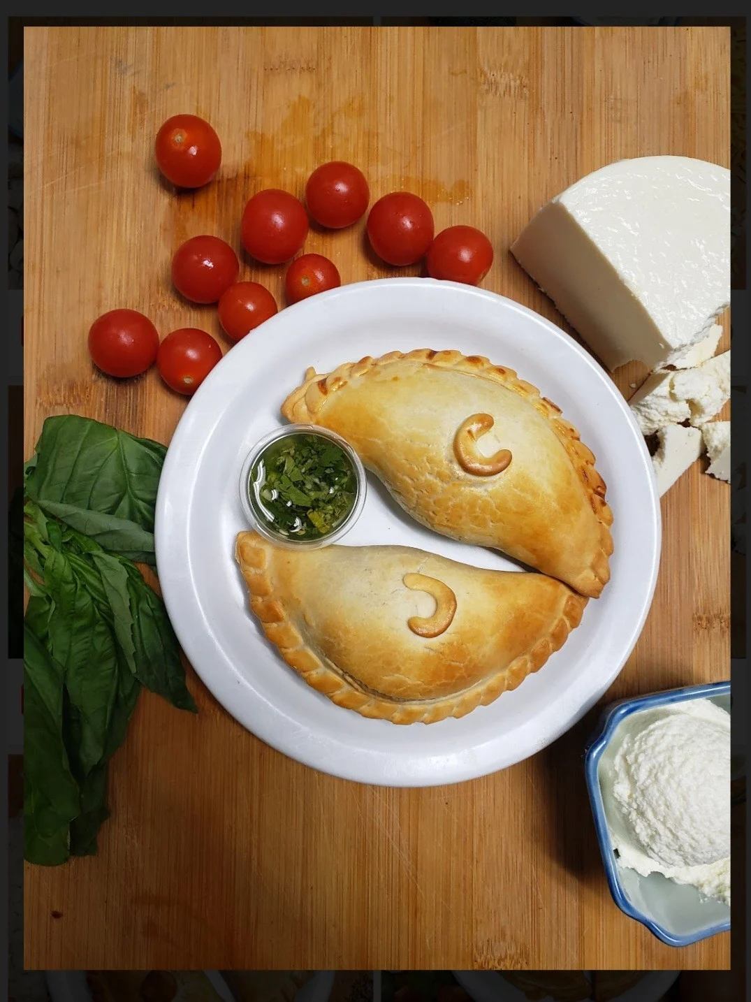 Spinach Feta Empanada