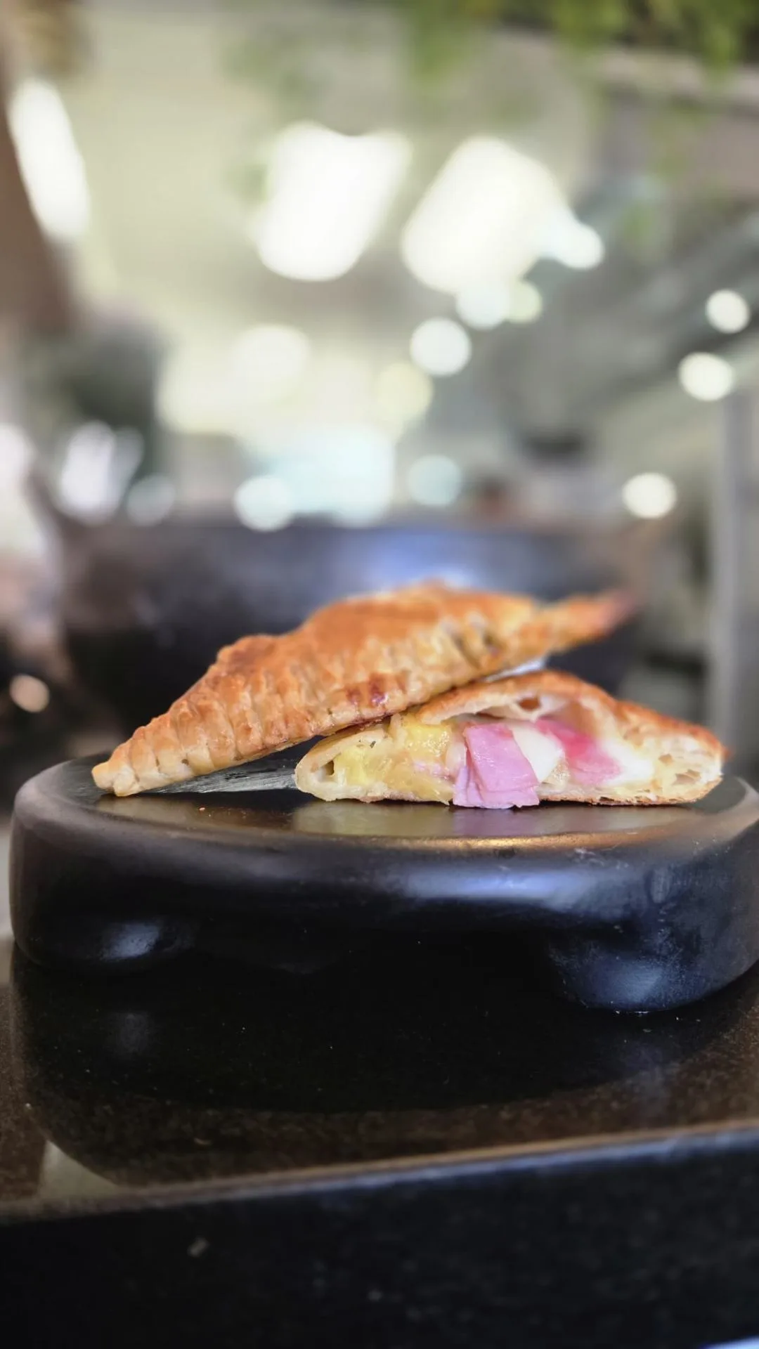 Colombian Ham Breakfast Arepa