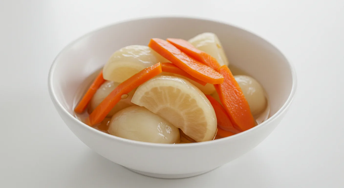 Pickled Daikon + Carrots