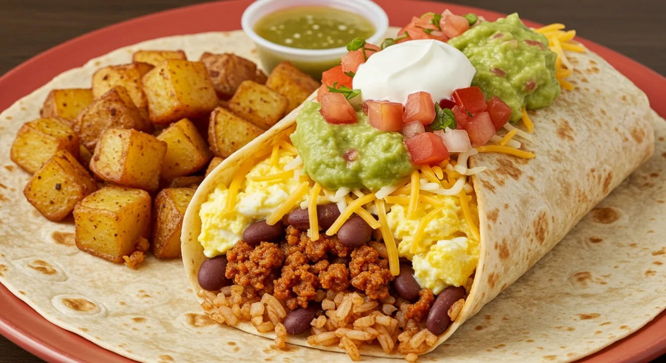 Chorizo Breakfast Burrito