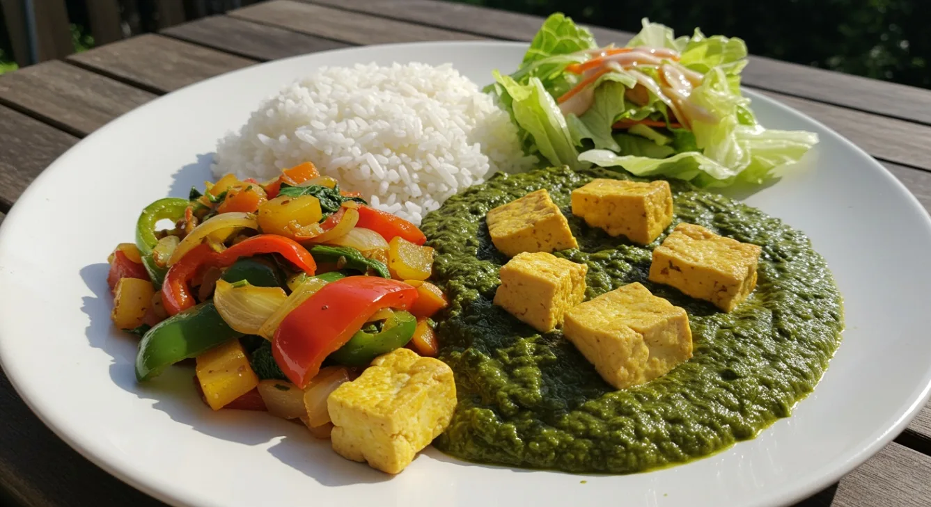 Gluten-Free Saag Tofu Boxed Lunch